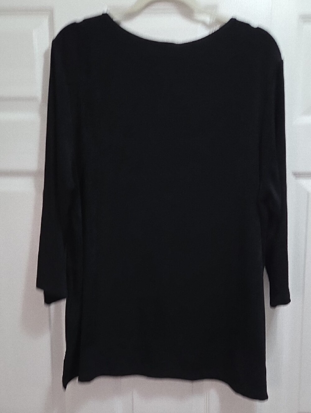 Chico's Black Ladder-Front Tunic - Picture 4 of 5